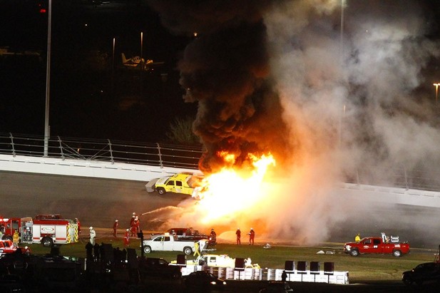 NASCAR, 2012 Daytona 500, Juan Pablo Montoya crash NASCAR, 2012 Daytona 500, Juan Pablo Montoya crash