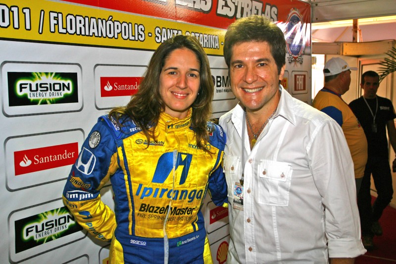 IndyCar, Ana Beatriz Bia and Carsten Horst IndyCar, Ana Beatriz Bia and Carsten Horst