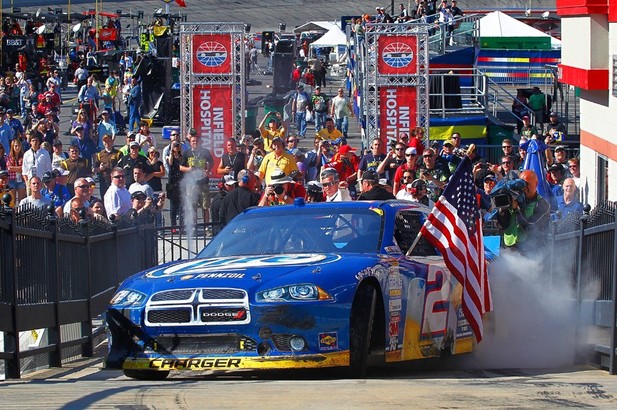 NASCAR, 2012 Food City 500, сразу после финиша