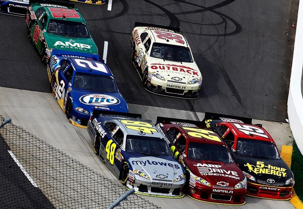 NASCAR, 2012 Goody's Fast Relief 500, Клинт Бойер на пониженной внутри