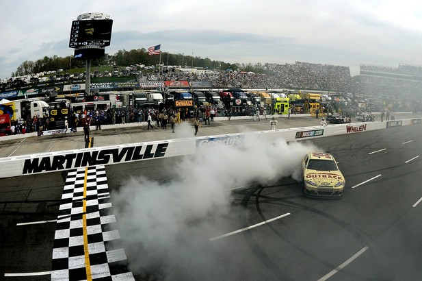 NASCAR, 2012 Goody's Fast Relief 500, Райан Ньюман, победа NASCAR, 2012 Goody's Fast Relief 500, Райан Ньюман, победа