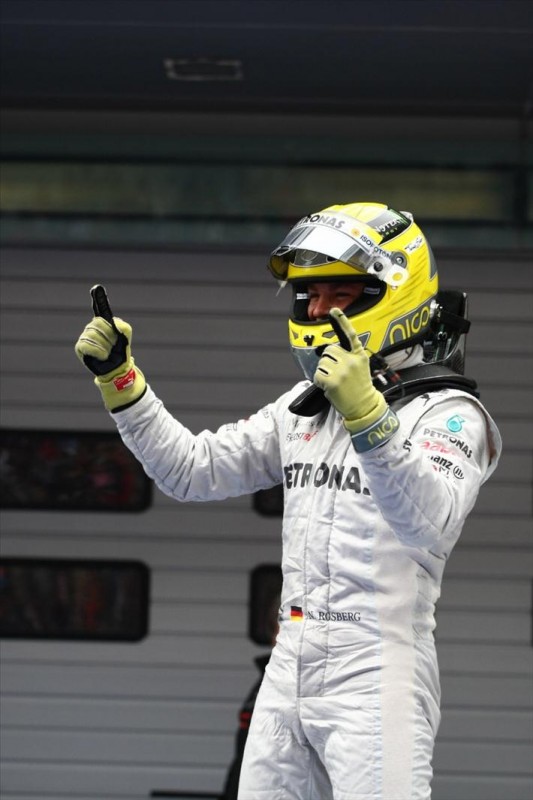 Formula-1, Гран При Китая 2012, Первая победа Нико Росберга