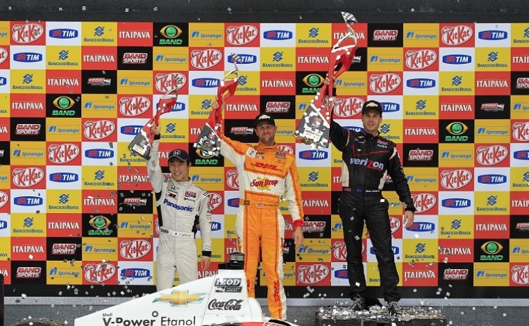 IndyCar, 2012 São Paulo Indy 300, Уилл Пауэр, Райан Хантер-Рей, Такума Сато