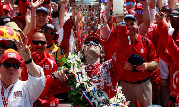 IndyCar, 2012 Indianapolis 500, Дарио Франкитти IndyCar, 2012 Indianapolis 500, Дарио Франкитти