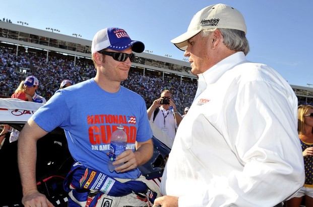 NASCAR, 2012 Coca-Cola 600, Дэйл Эрнхардт младший, Рик Хендрик NASCAR, 2012 Coca-Cola 600, Дэйл Эрнхардт младший, Рик Хендрик