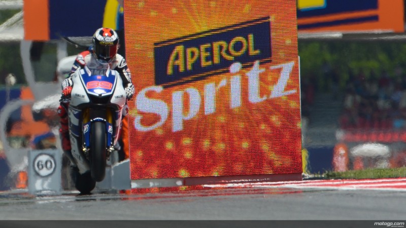 MotoGP, 2012 Gran Premi Aperol de Catalunya, Хорхе Лоренцо, Финиш гонки MotoGP, 2012 Gran Premi Aperol de Catalunya, Хорхе Лоренцо, Финиш гонки