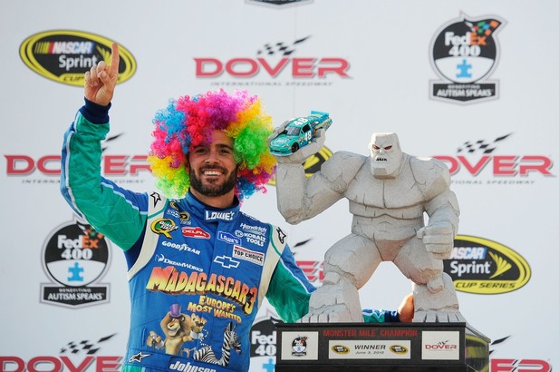 NASCAR, 2012 FedEx 400, Джимми Джонсон, Победитель гонки NASCAR, 2012 FedEx 400, Джимми Джонсон, Победитель гонки
