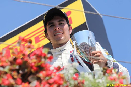Formula-1, Гран При Канады 2012, бронзовый призер Гран При, Чеко Перес. Formula-1, Гран При Канады 2012, бронзовый призер Гран При, Чеко Перес.