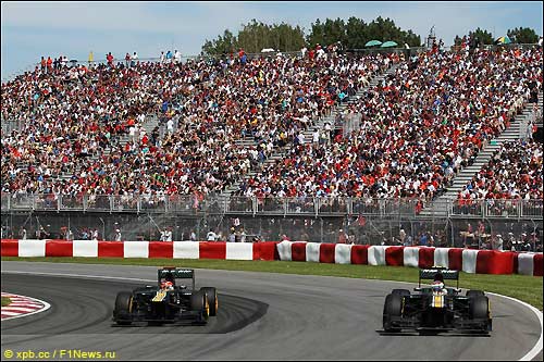 Formula-1, Гран При Канады 2012, Хейки и Виталя боролись до самого финиша. Formula-1, Гран При Канады 2012, Хейки и Виталя боролись до самого финиша.