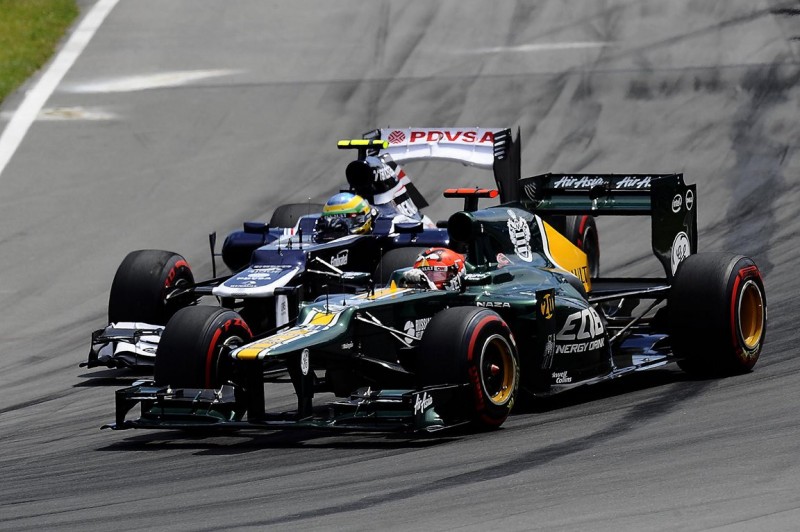 Formula-1, Гран При Канады 2012, Хейкки Ковалайнен, Бруно Сенна Formula-1, Гран При Канады 2012, Хейкки Ковалайнен, Бруно Сенна