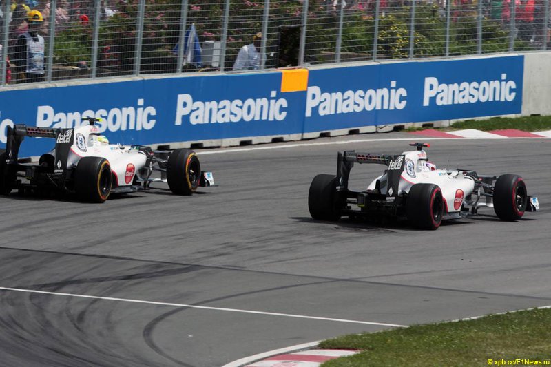 Formula-1, Гран При Канады 2012, Зауберы. Formula-1, Гран При Канады 2012, Зауберы.