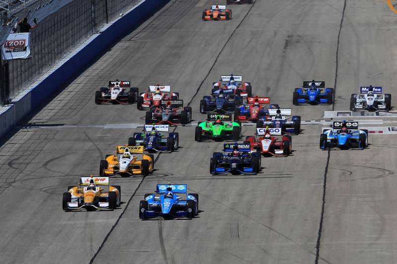Старт гонки 2012 Milwaukee IndyFest