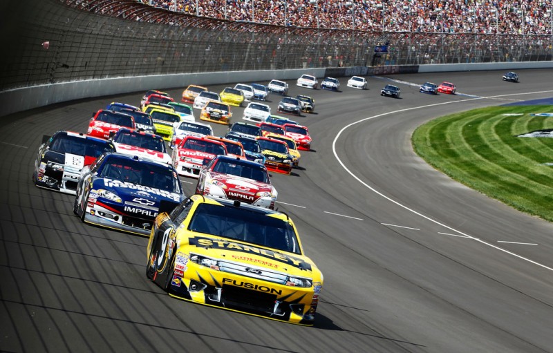 2012 Quicken Loans 400, Старт 2012 Quicken Loans 400, Старт