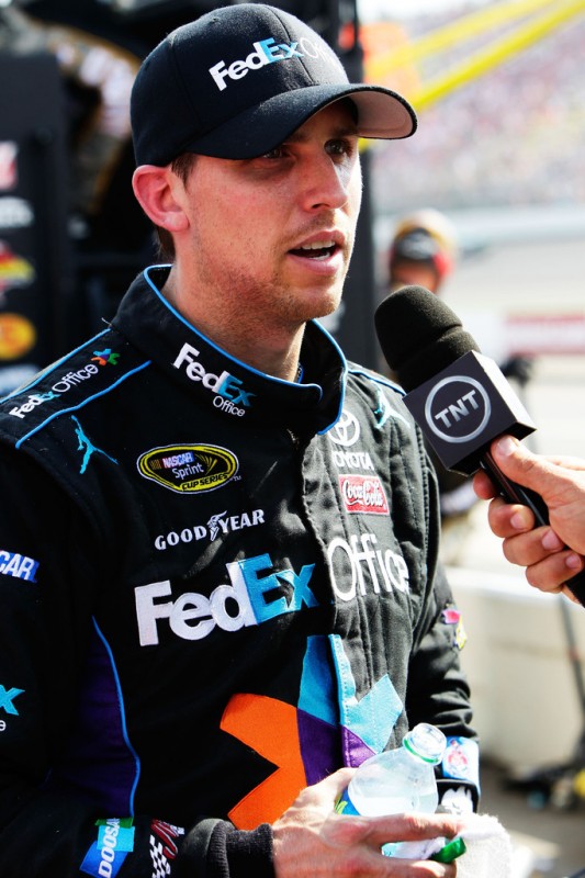 2012 Quicken Loans 400, Дэнни Хэмлин комментирует пожар
