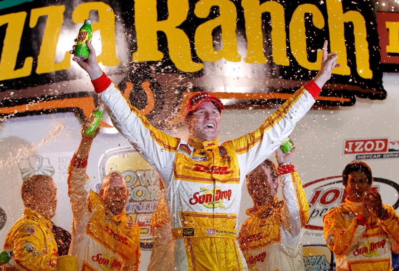 Райан Хантер-Рей — победитель 2012 Iowa Corn Indy 250 Райан Хантер-Рей — победитель 2012 Iowa Corn Indy 250