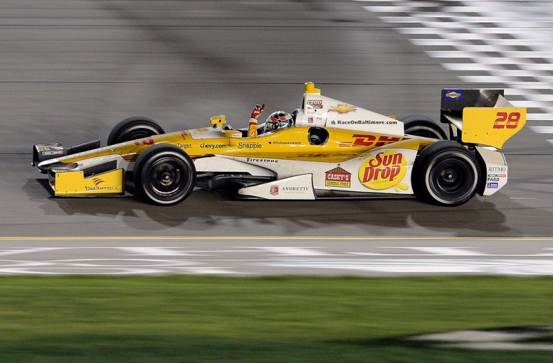 2012 Iowa Corn Indy 250 — финиш