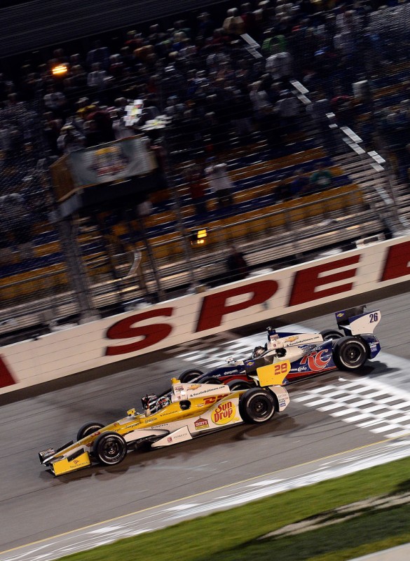 2012 Iowa Corn Indy 250 — Райан Хантер-Рей, Марко Андретти