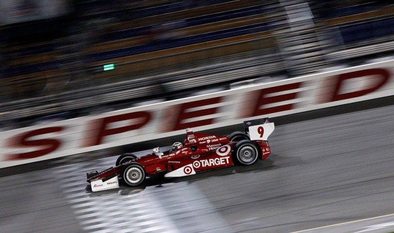 2012 Iowa Corn Indy 250 — Скотт Диксон после финиша