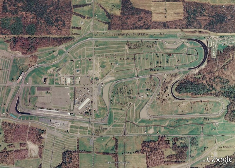 Watkins Glen map