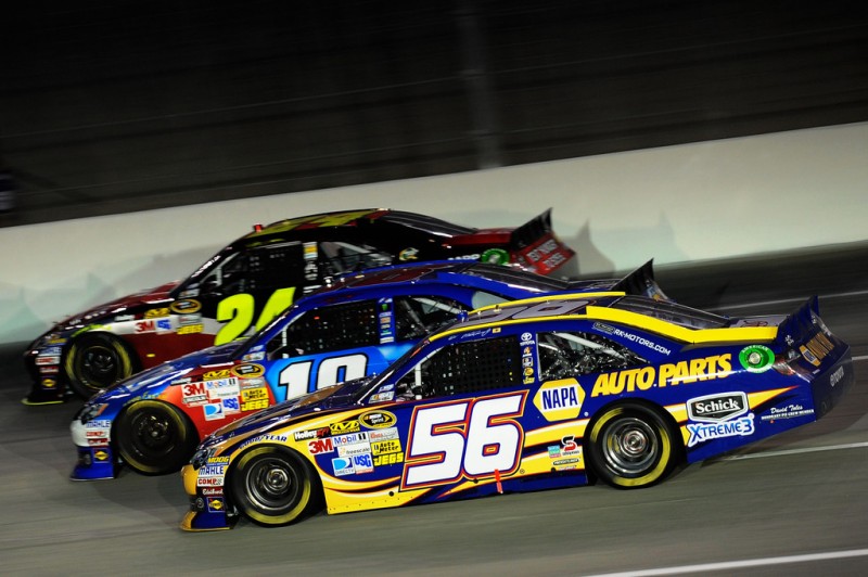 NASCAR, 2012 Quaker State 400, Джефф Гордон, Мартин Труэкс младший, Кайл Буш