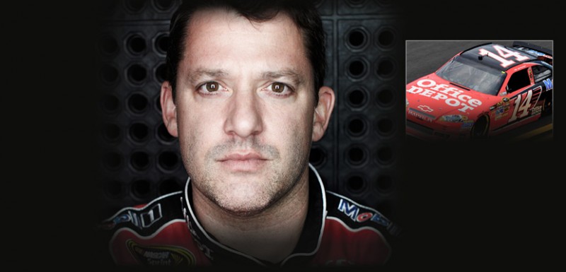 #14 tony stewart 2012