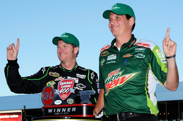 Quicken Loans 400 34 steve letarte 88 win