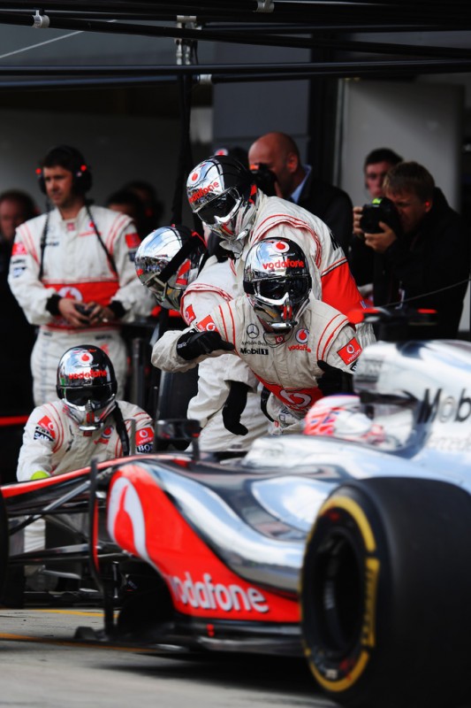 Пит-стоп McLaren