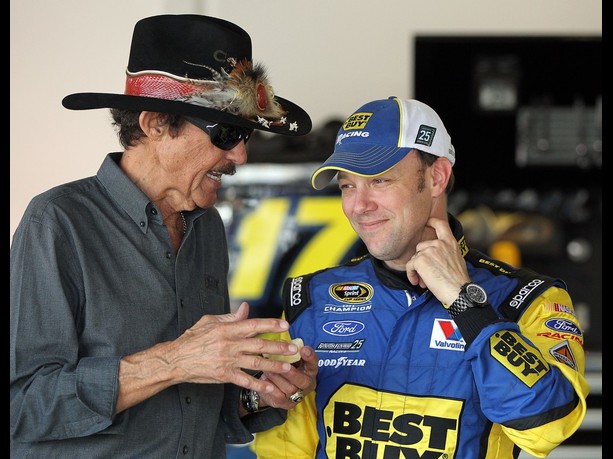 2012 Daytona 500: Richard Petty & Matt Kenseth