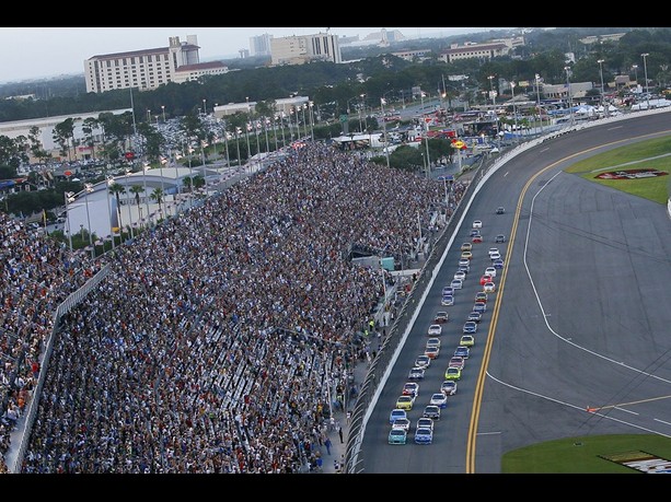 2012 Daytona 400 Start & Tribunes.