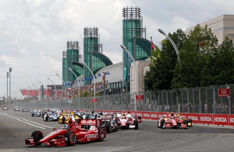 IndyCar, 2012 Honda Indy Toronto, Race Start.