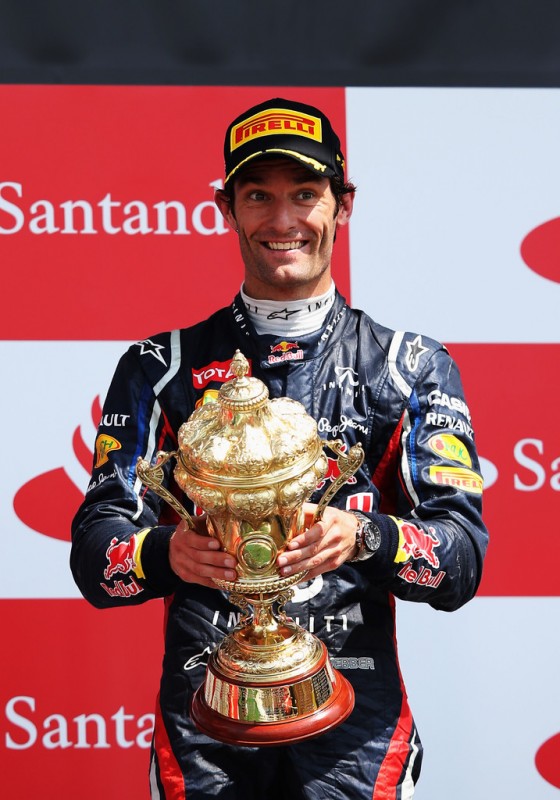 Formula-1, Гран При Великобритании 2012, Победитель гонки Марк Веббер