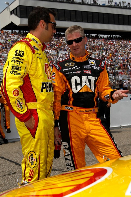 NASCAR, 2012 Lenox Industrial Tools 301, Джефф Бартон и Сэм Хорниш младший