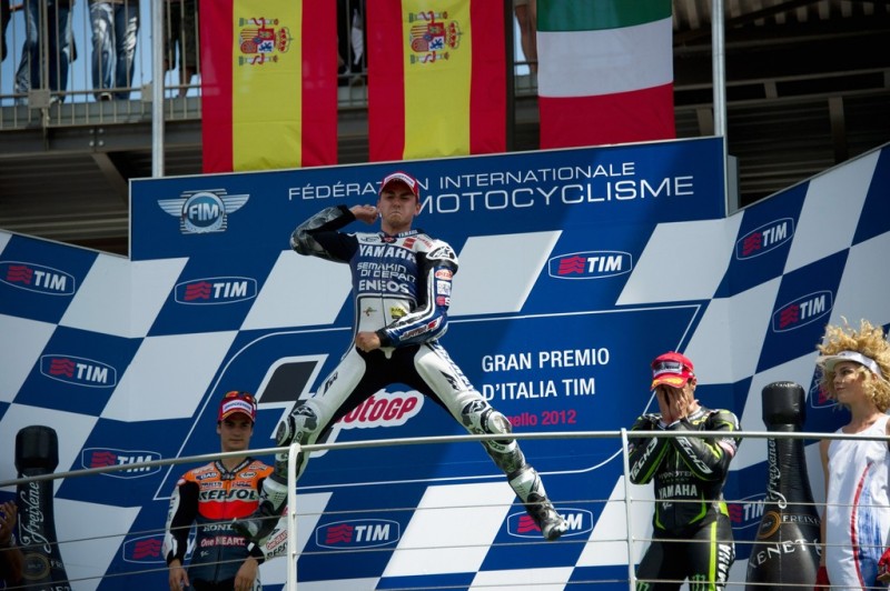 MotoGP, 2012 Gran Premio d-Italia TIM, Хорхе Лоренцо, Дани Педроса, Андреа Довизиосо