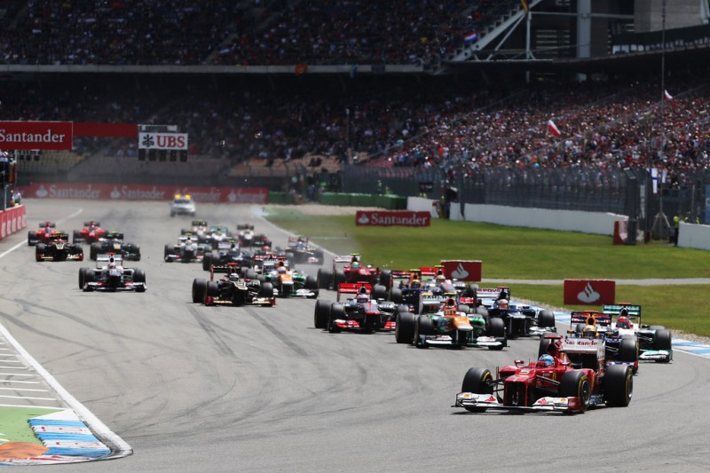 Formula-1, Гран При Германии 2012, Старт гонки