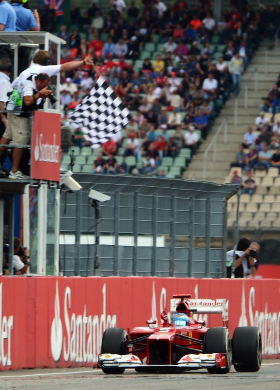 Formula-1, Гран При Германии 2012, Фернандо Алонсо — победитель гонки