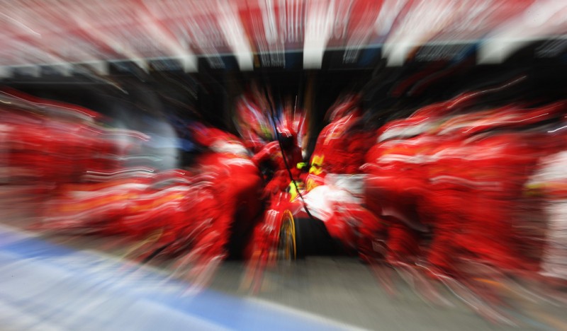 Formula-1, Гран При Германии 2012, Фелипе Масса на пит-стопе