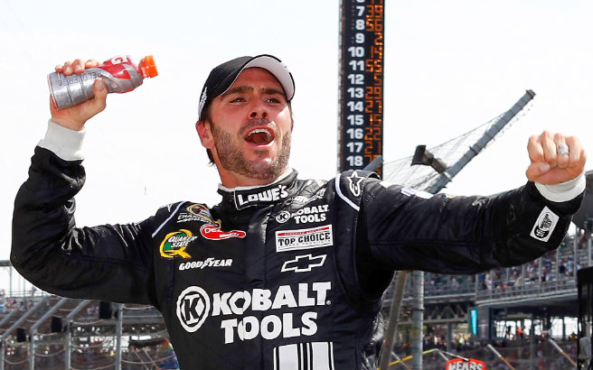 Nascar Cup 2012 @ Brickyard 400 winner #48JJ