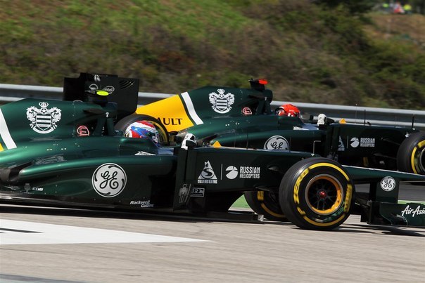 Formula-1, Гран При Венгрии 2012, Петров и Ковалайнен.