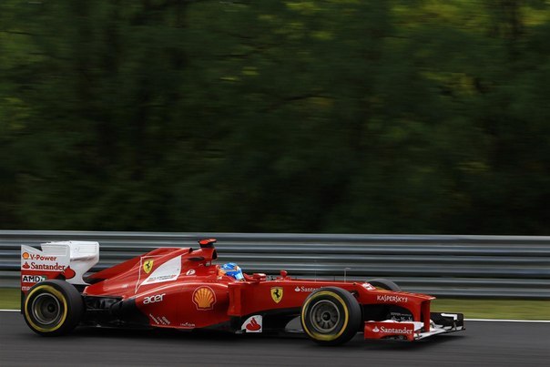 Formula-1, Гран При Венгрии 2012, Фернандо Алонсо, лидер чемпионата.
