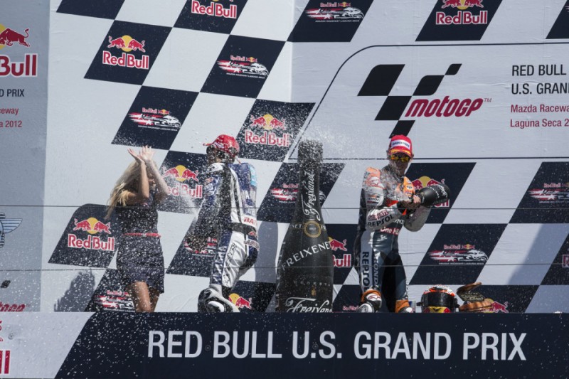 MotoGP, 2012 Red Bull U.S. Grand Prix, Podium