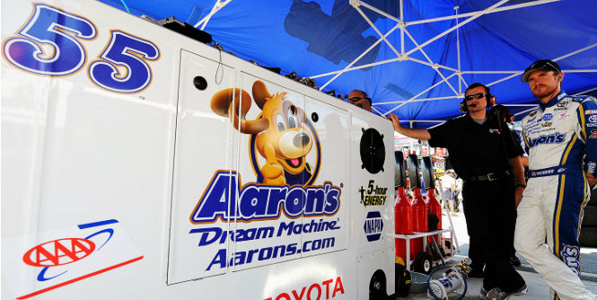 Brian Vickers is one of a few drivers that make up the No. 55 stable at MWR 2012. But can he find his own barn in 2013? 