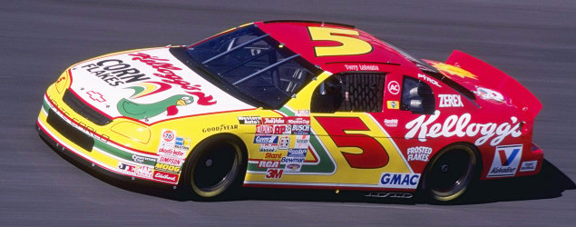 Terry Labonte scored 12 of his 22 wins in Hendrick Motorsports' No. 5 car and drove it to the 1996 championship. (Getty) 