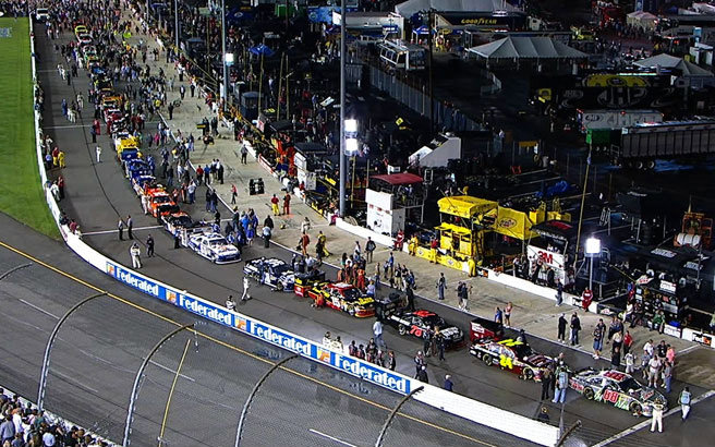 Next: Cup Series race - After a thunderstorm delayed the start of the Chase cutoff, racing from Richmond is getting ever so closer to beginning