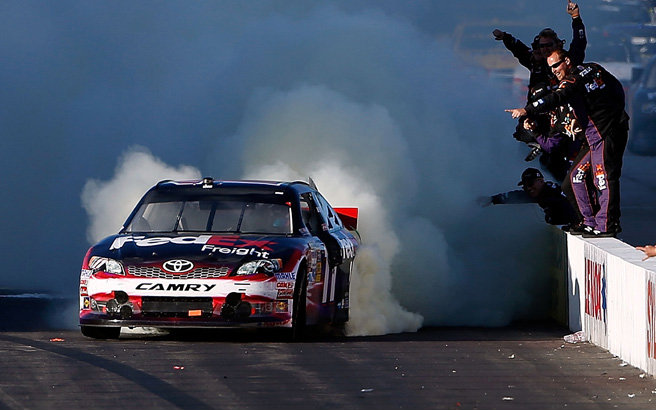 It was a rebound weekend for Denny Hamlin and others as they continue to fight for every pivotal point in the Chase. Check out all from Loudon
