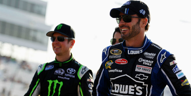 Kurt Busch is in the midst of getting back to a better ride, while Jimmie Johnson is getting back his 
