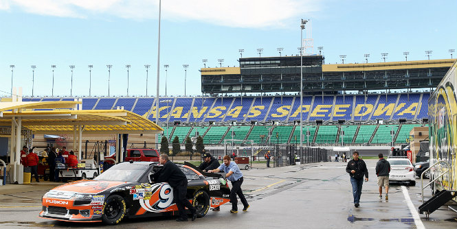 Repaved Kansas 'like a whole new race track' - Kansas Speedway has become a 'whole new track,' Jeff Gordon said, after driving on the repaved cookie-cutter oval.