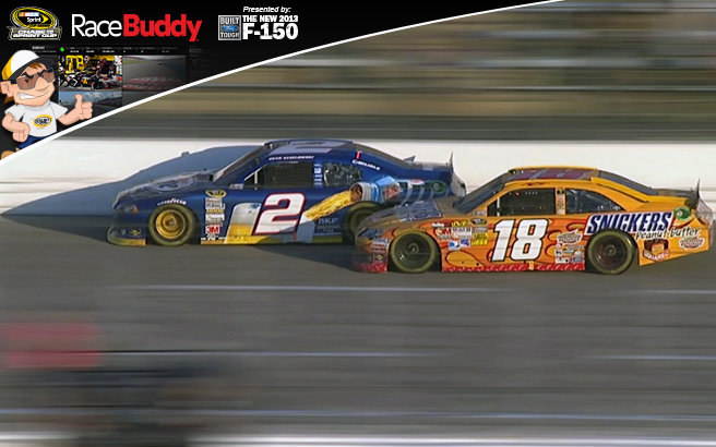 Motivated by a title chase, Brad Keselowski retakes the lead at Texas, and he leads the points as they run. Will it stick at the end of the race?