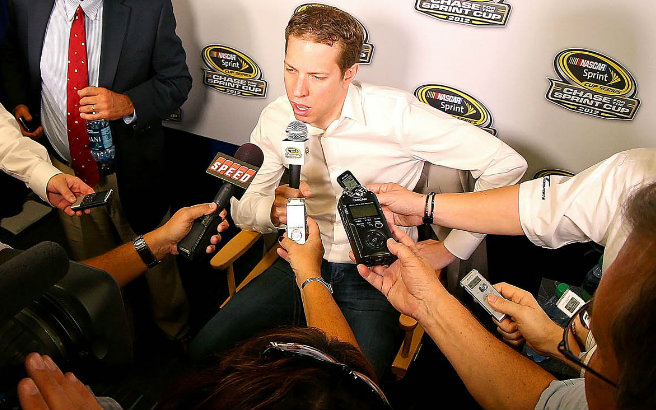 Keselowski's biggest enemy: himself. Brad Keselowski has not flinched during the championship battle, and he thinks if he continues to play his game that nothing will stand between him and the trophy.