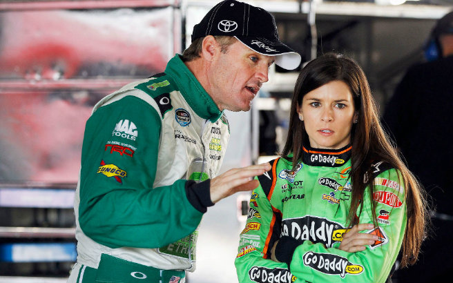 Nationwide Series practice -  Kenny Wallace and Danica Patrick were among the top-10 fastest drivers in first practice. After comparing notes, can they move up during the second session?