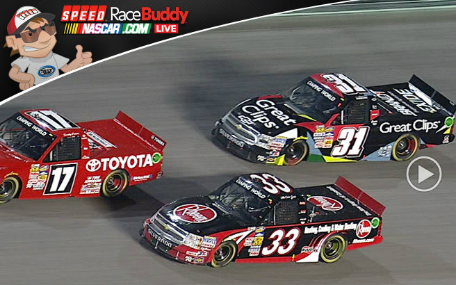 Truck Series Race - While Kyle Busch and Matt Crafton are battling for the race lead. James Buescher is trying to hang onto his points lead and win the season title. Can he do it?